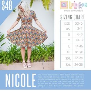 Lularoe Nicole dress